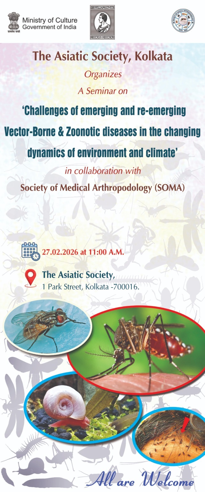 'Challanges of emerging and re-emerging Vector-Borne & Zoonotic  diseases in the changing dynamics of environment and climate' 