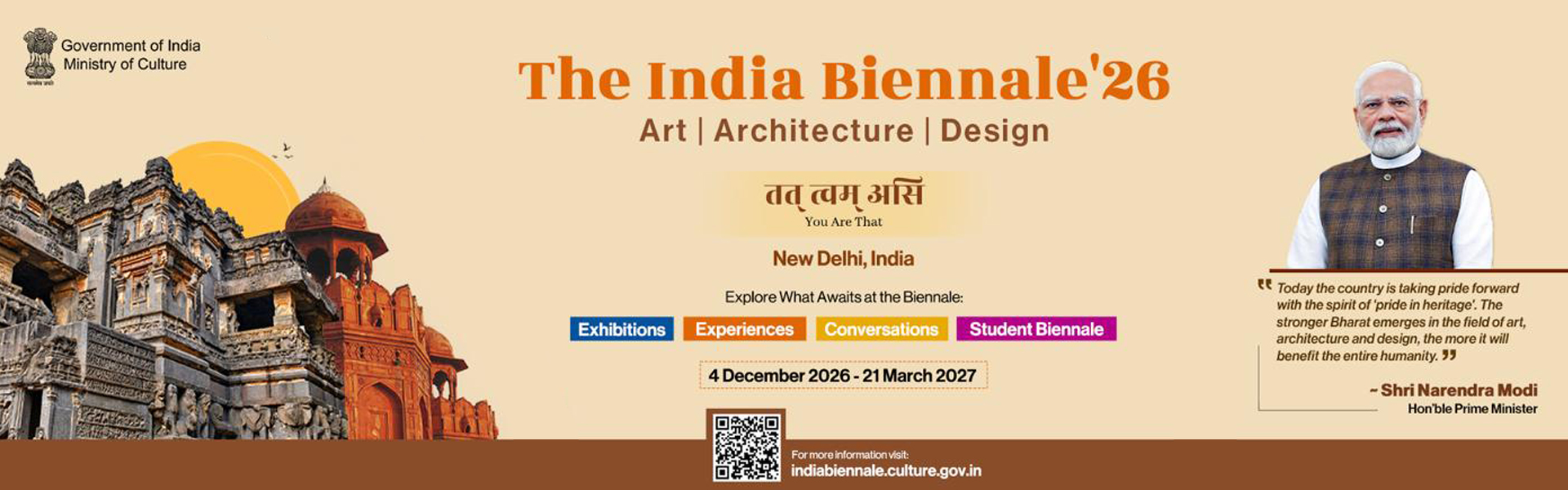 The Indian Bienneale Banner